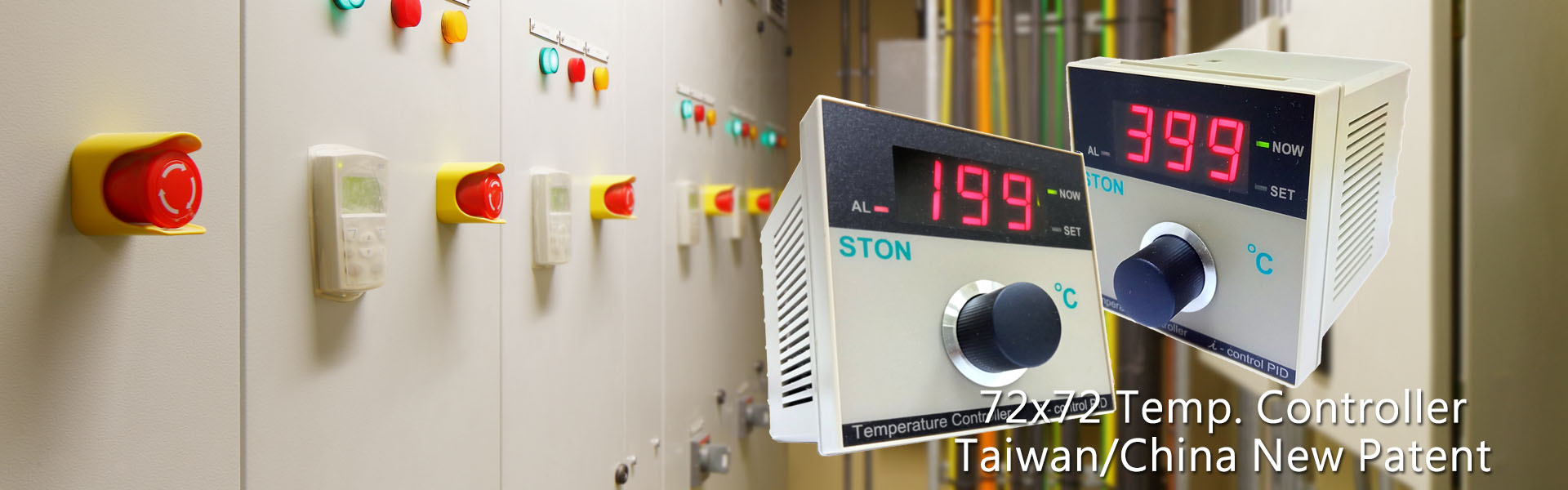 72*72 Temp. Controller Taiwan/China New Patent